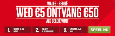 Belgie Wales Wedden