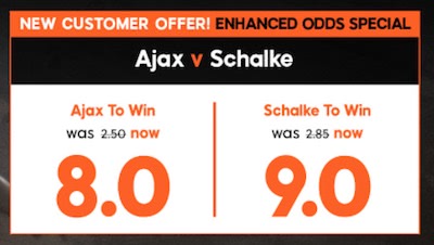 Ajax Schalke Wedden