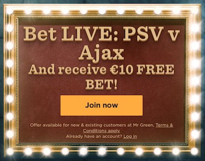 Gokken op PSV Ajax