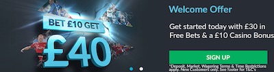 BetVictor Free Bets