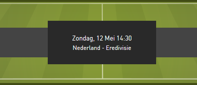 Zondag namiddag wed je op AZ - PSV en Ajax - Utrecht bij Bet777!
