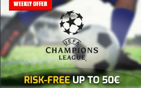  risk free champions league promo