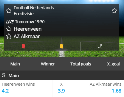 Odds AZ - Heerenveen Neobet