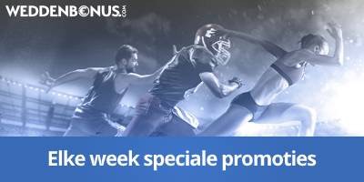 Elke week update weddenbonus de beste bookmaker promoties!