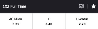 Voorbeeld van Mrplay voetbal odds