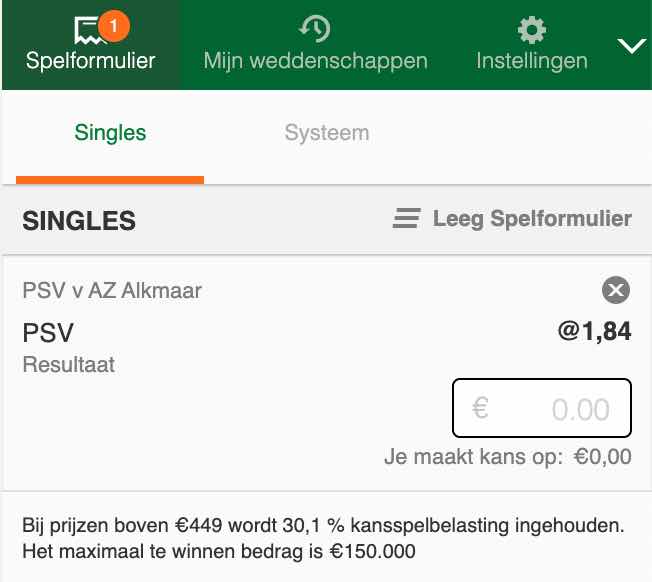 Toto: voorbeeld van een wedslip