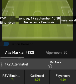 PSV favoriet tegen Feyenoord in eigen huis