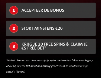 Jack's Monday Bonus in drie stappen