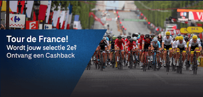 Cashback actie Tour de France - Holland Casino 