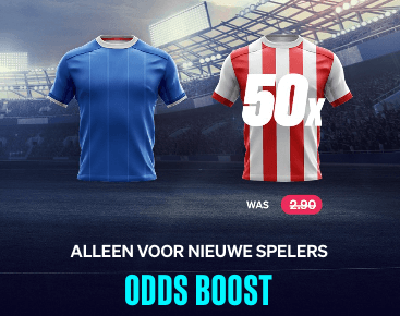 50x je inleg als PSV wint met de Beticty odds boost