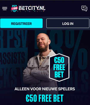 Beticty welkomstbonus 50 euro free bet