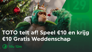 Toto WK Darts bonus € 10 freebet