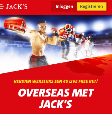 Jack's overseas bonus free live bet