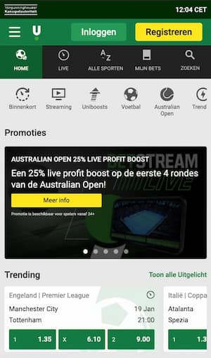 Unibet sportsbook App