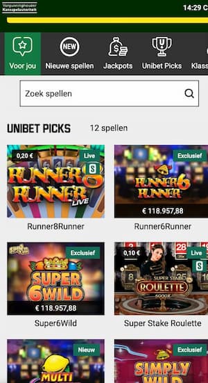 Unibet Casino Apps