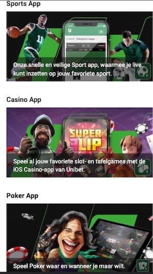 Unibet Apps