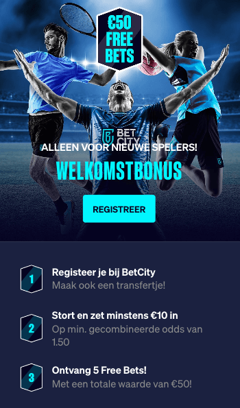 Betcity welkomstbonus