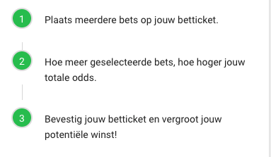 Circus Bet Builder, pak verbeterde odds in drie stappen