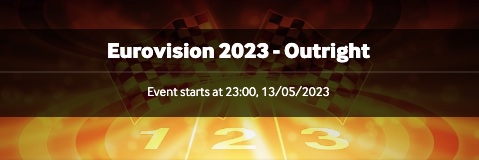 eurovisie 2023 wedden