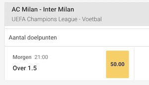 acmilaan inter wedden