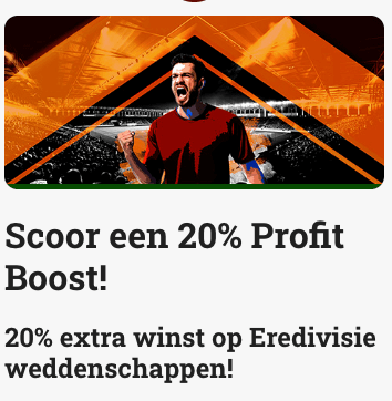 LeoVegas Eredivisie Profit Boost promo