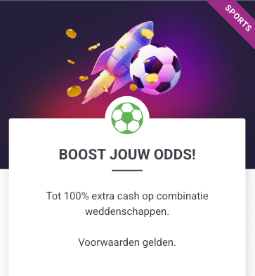 Boost jouw odds promotie Nederland