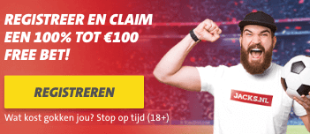 Jack's Free Bet welkomstbonus