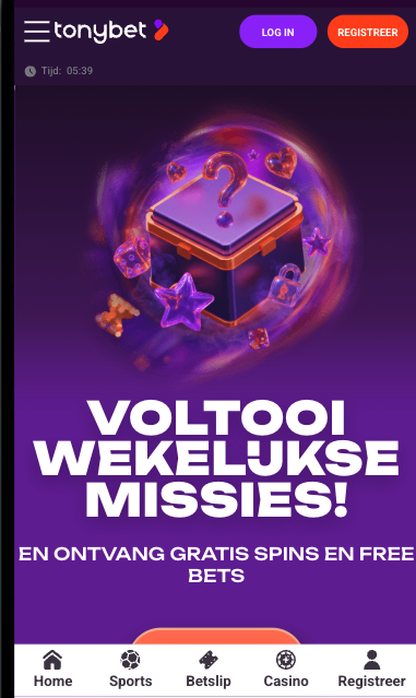 Tonbet verdien free bets en spins