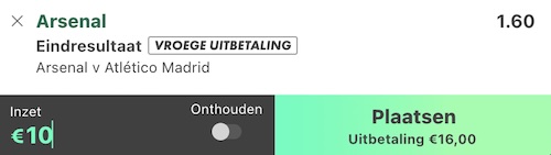 inzet plaatsen bet365